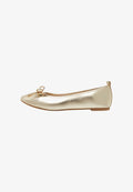 s.Oliver BALLERINAS - Ballet pumps - gold-coloured