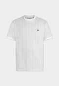 Lacoste UNISEX - Print T-shirt - grey/white