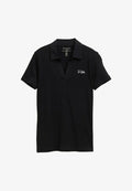 TOM TAILOR BASIC MIT LOGO-STICKEREI - Polo shirt - deep black