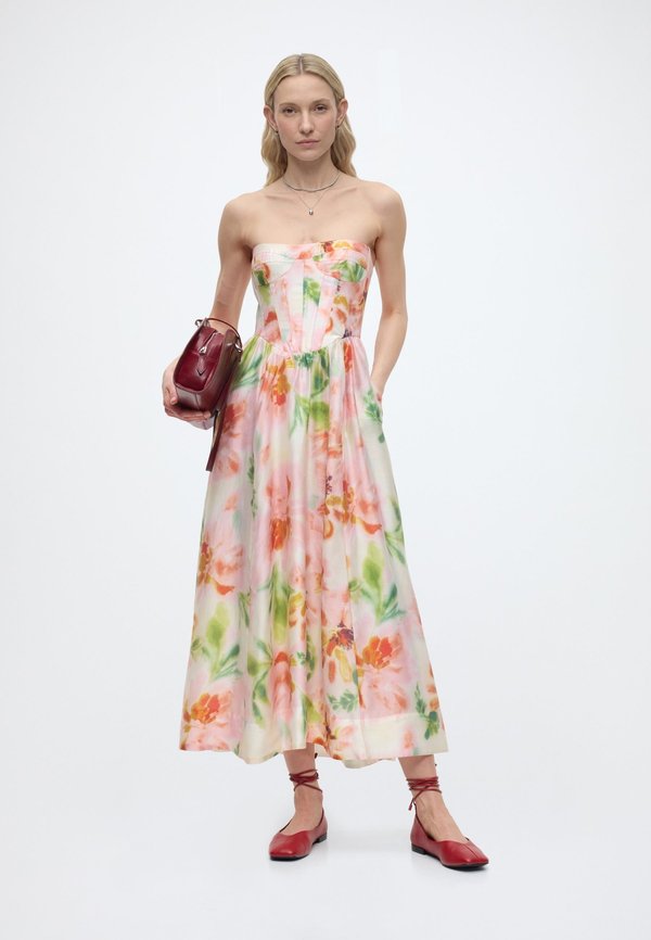 Bardot LOLA CORSET MIDI DRESS