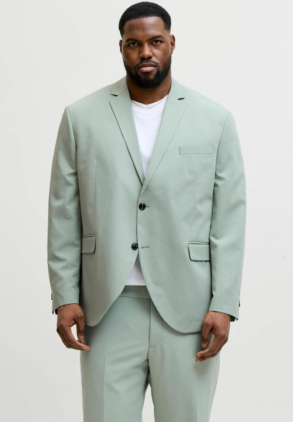 Jack & Jones EINREIHIGER PLUS SIZE REGULAR FIT  - Suit jacket - iceberg green