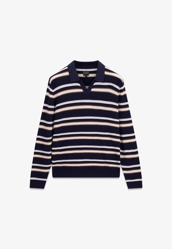 Guess Shirt - mehrfarbig grundton blau