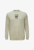 s.Oliver MET BORDUURSEL - Sweatshirt - helles beige