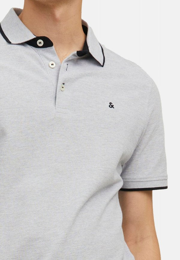 Jack & Jones 2ER PACK PAULOS SLIM FIT - Polo shirt - light grey melange