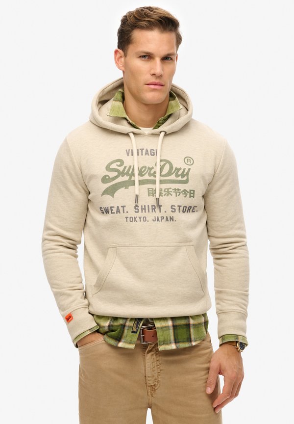 Superdry & Co Hoodie - pelican beige marl