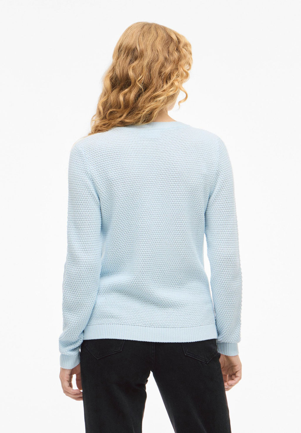 VILA VIDALO O-NECK L/S KNIT TOP- NOOS