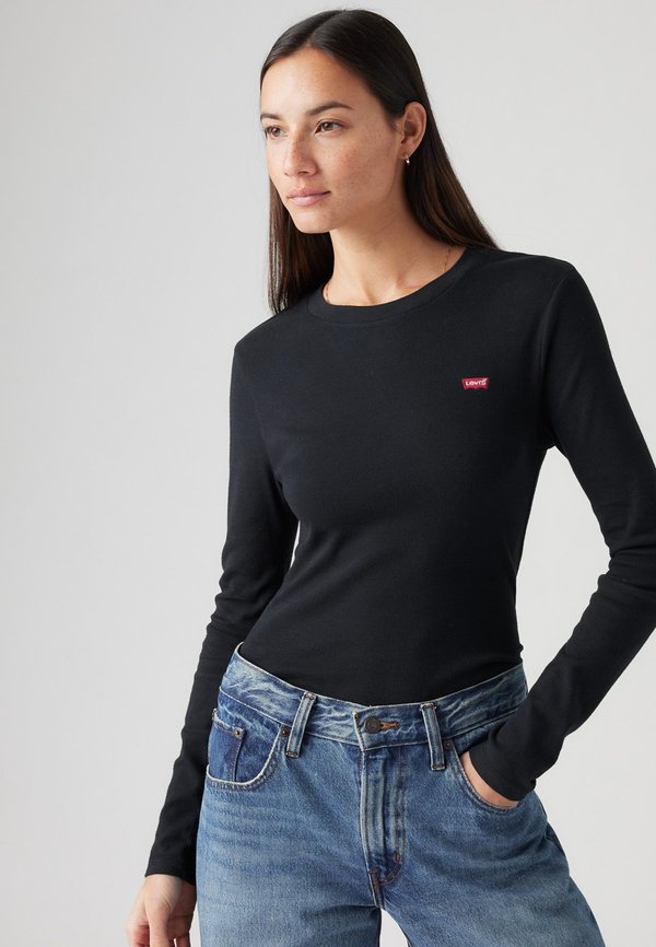 Levi's® ESSENTIAL TEE - Long sleeved top - anthracite night