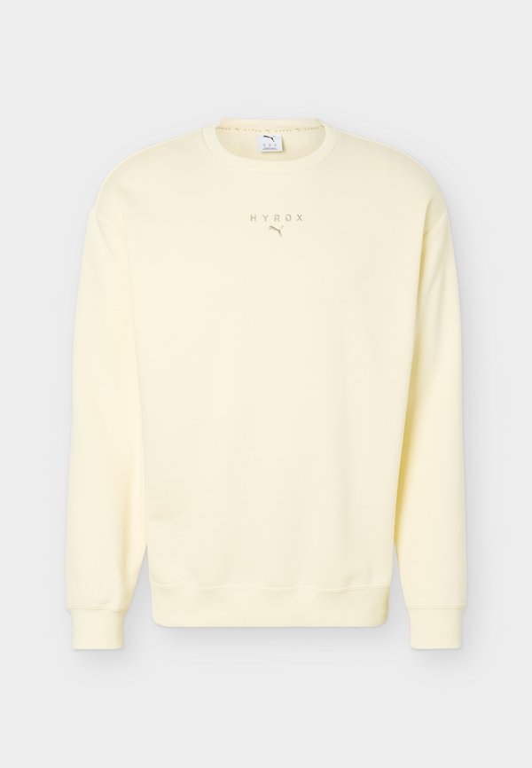 Puma X HYROX HEAVYWEIGHT CREWNECK - Sweatshirt - buttercream