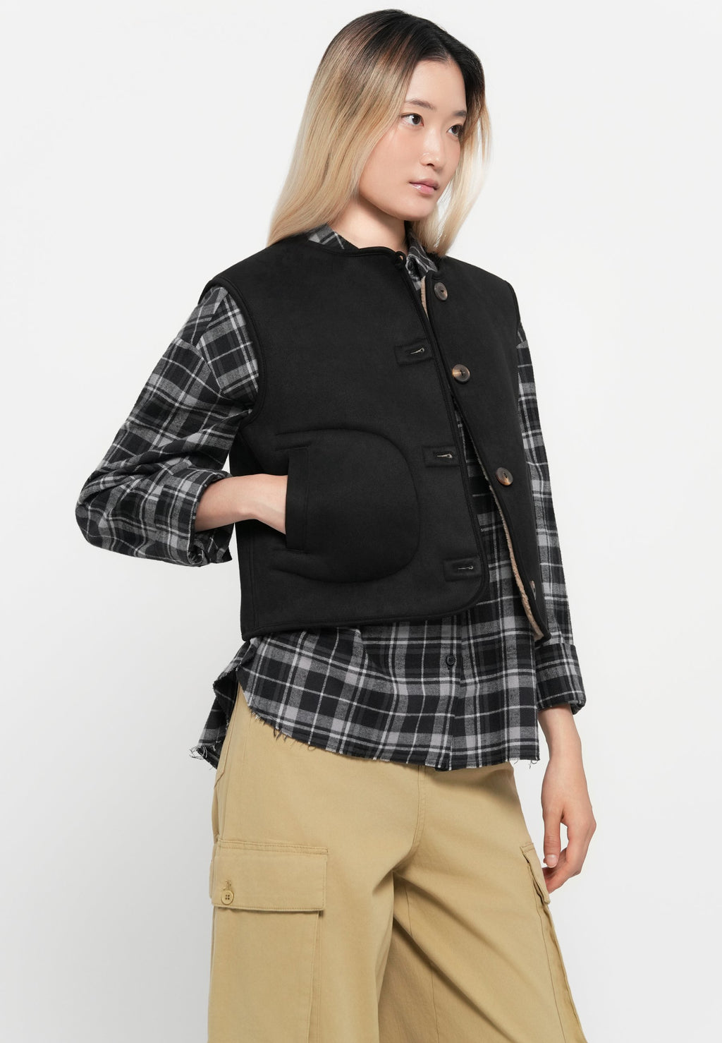ONLNICO BONDED WAISTCOAT Media 5