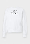 Calvin Klein Jeans MONOLOGO  - Sweatshirt - bright white