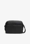 Tommy Hilfiger WOVEN PANEL CROSSBODY CAMERA BAG - Cross body bag - black