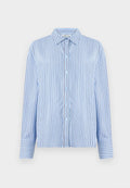 ONLY ONLBERIT LIFE SHIRT - Button-down blouse - blue bell/black