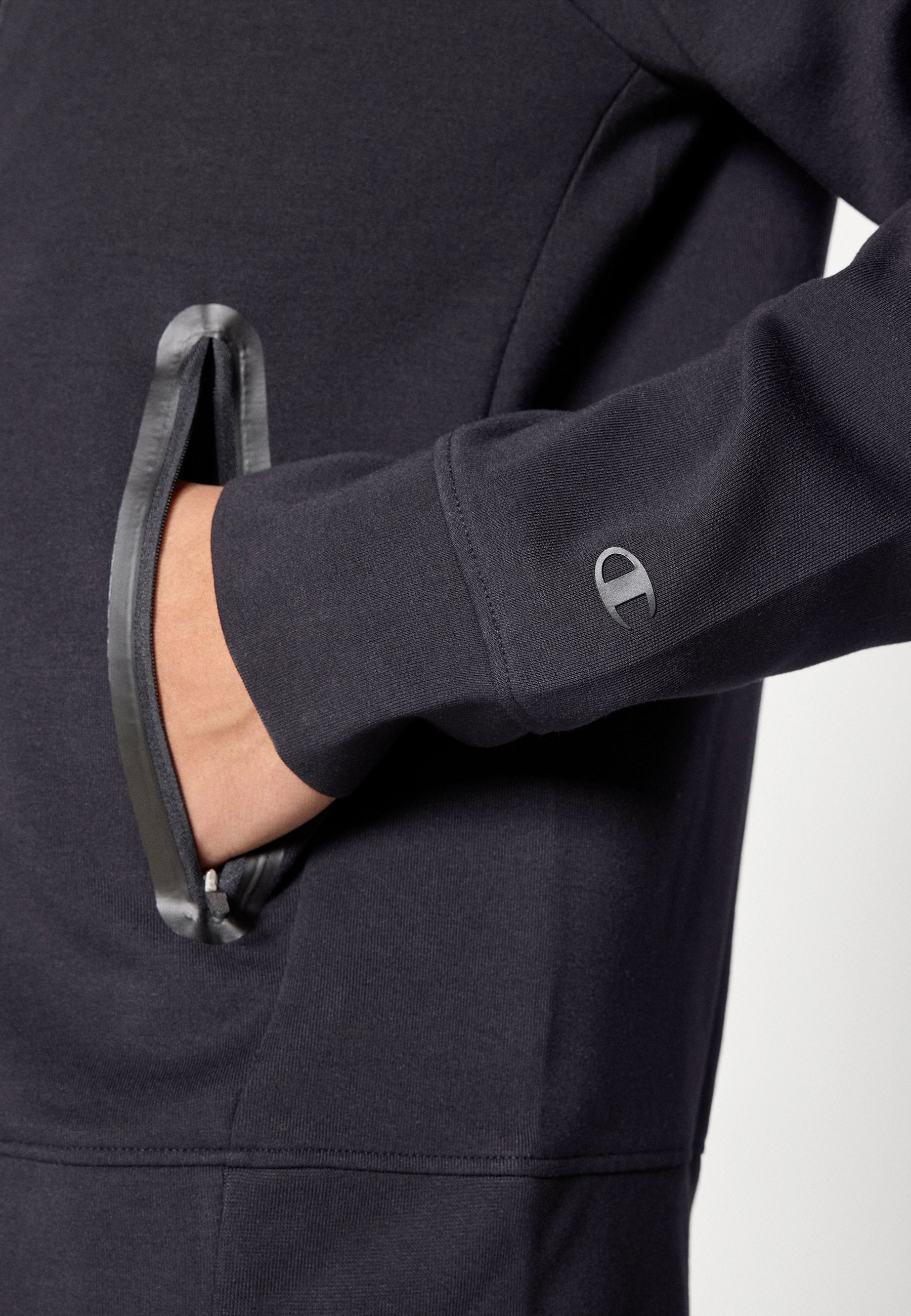 Champion C-TECH INTERLOCK HOODED FULL ZIP