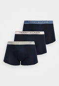 Tommy Hilfiger 3-PACK ESSENTIAL LOGO WAISTBAND TRUNKS - Trunks - black