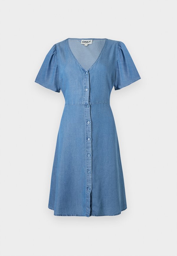 ONLY ONLPEMA VITA DRESS - Denim dress - medium blue denim