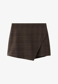 Mango A-line skirt - brown