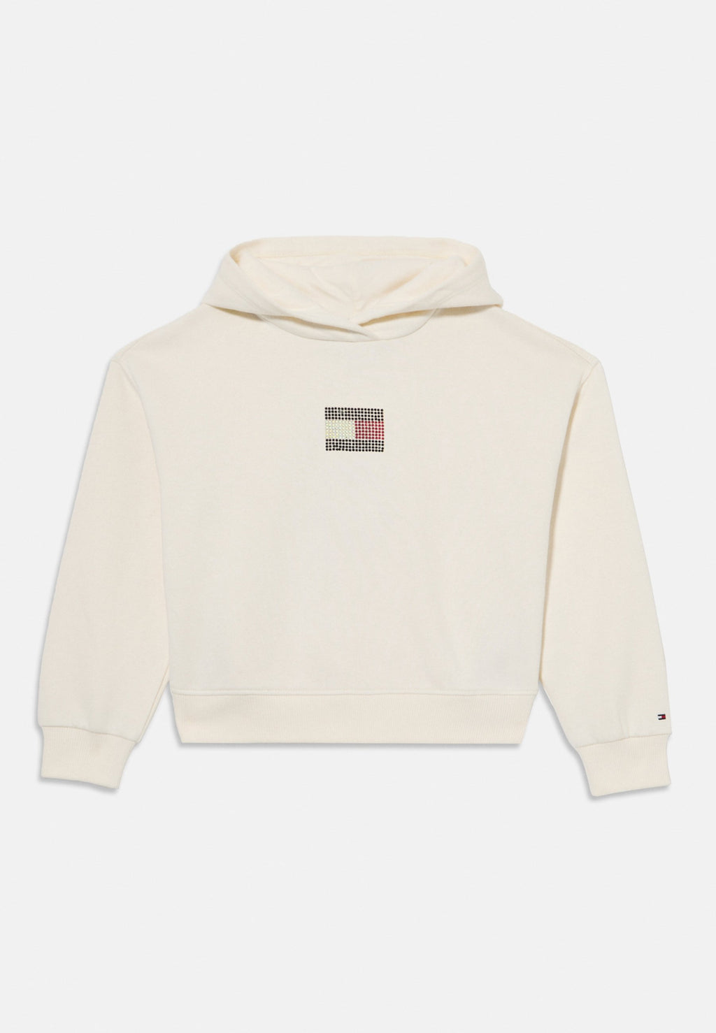 RHINESTONE FLAG HOODIE Media 1