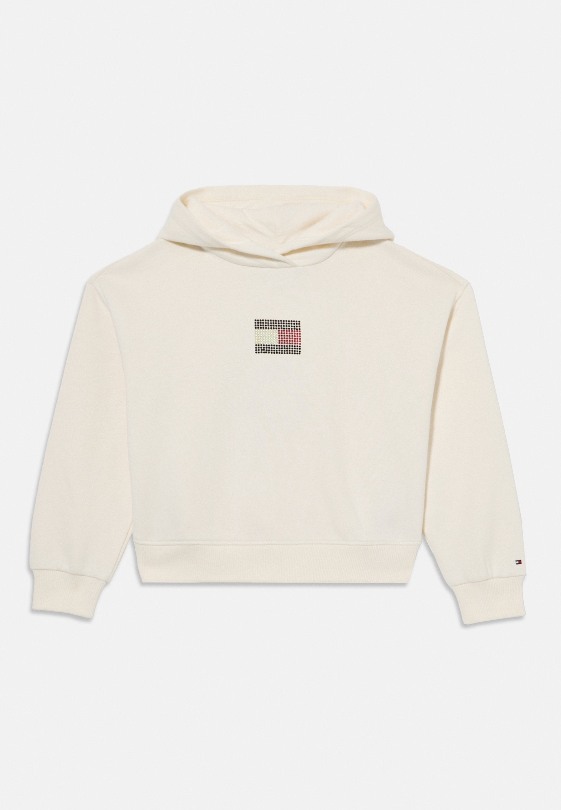 RHINESTONE FLAG HOODIE Media 1