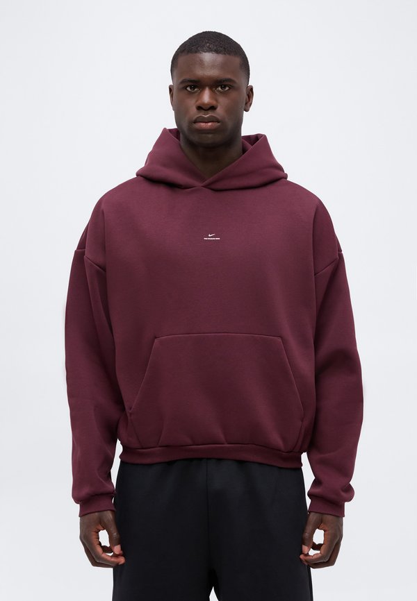 Nike Performance STANDARD ISSUE - Hoodie - burgundy crush/pale ivory