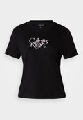 Calvin Klein Jeans SCRIPT - Print T-shirt - black
