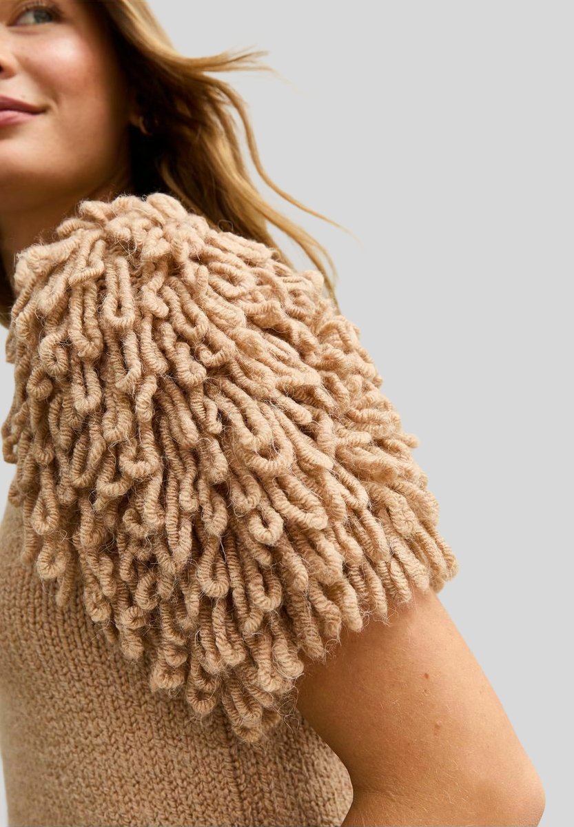 New Look LOOP STITCH SLEEVE