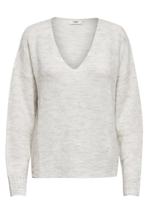 JDY JDYELANORA L/S V-NECK PULLO. KNT NOOS