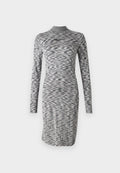 MOCK NECK DRESS Media 1
