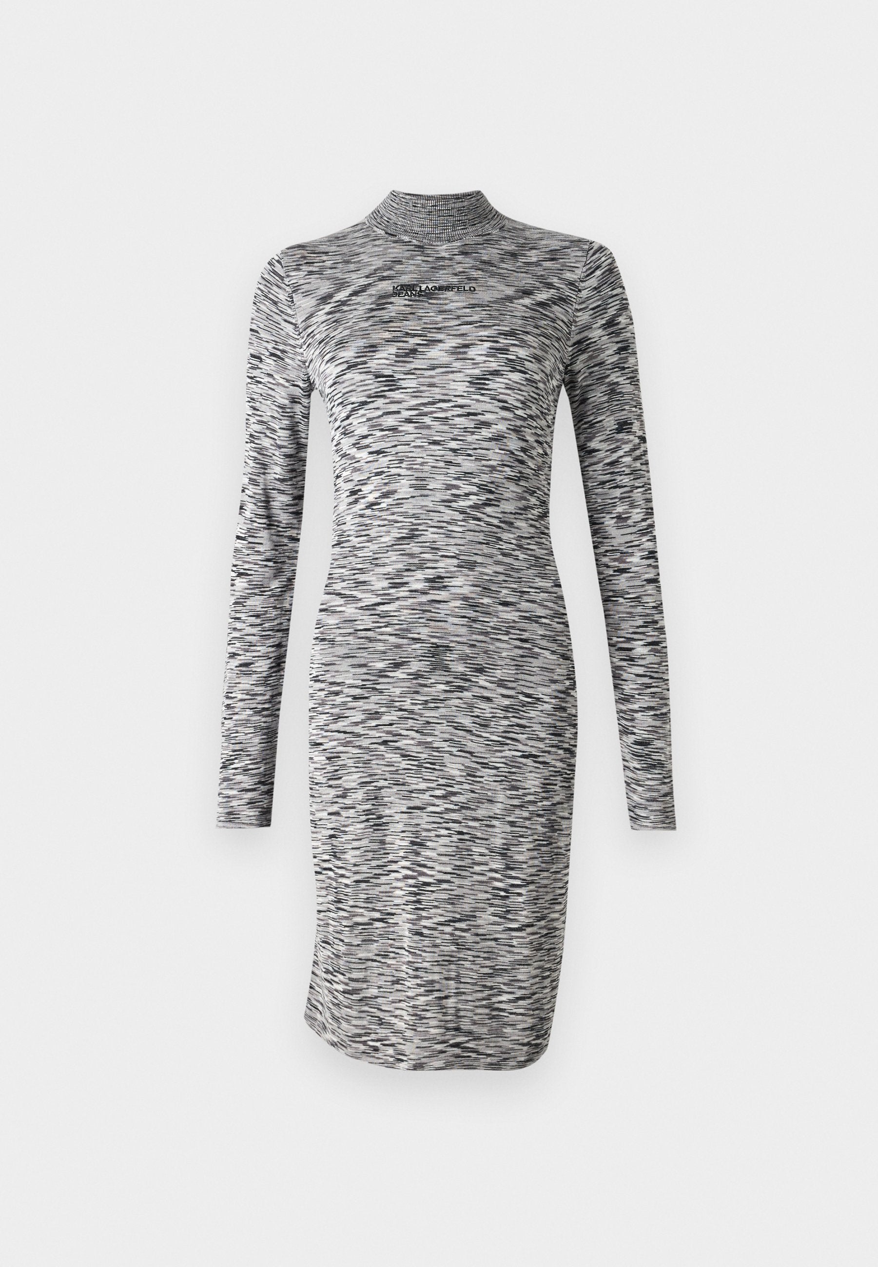MOCK NECK DRESS Media 1