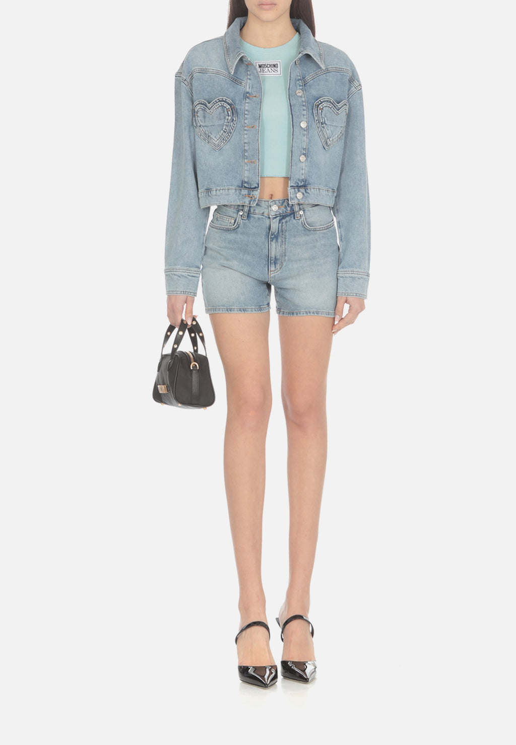 MOSCHINO JEANS  CON LOGO