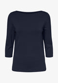 Vero Moda VMPANDA  - Long sleeved top - navy blazer