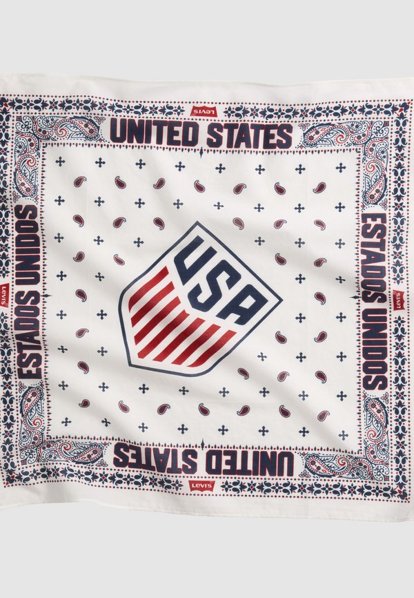 Levi's® FOOTBALL BANDANA - Foulard - red/white/blue