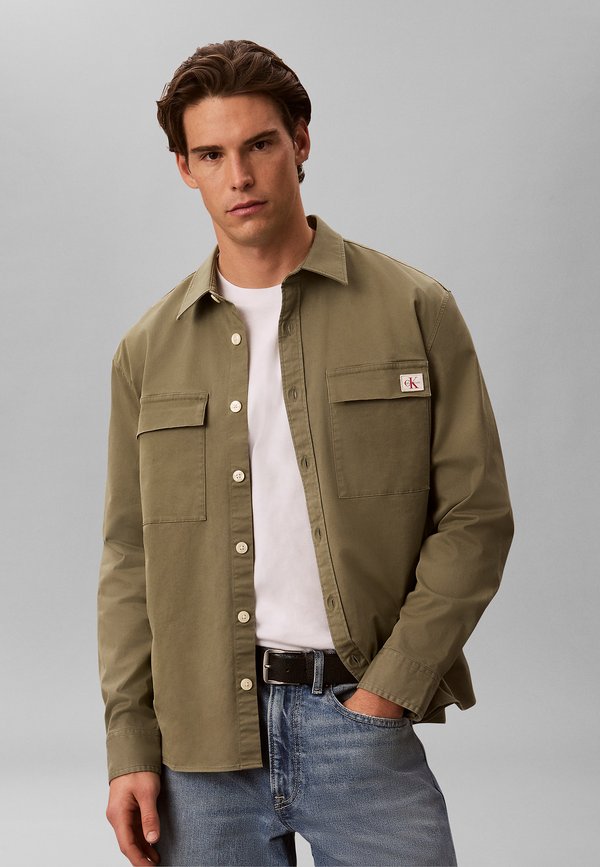Calvin Klein Jeans Summer jacket - deep lichen green