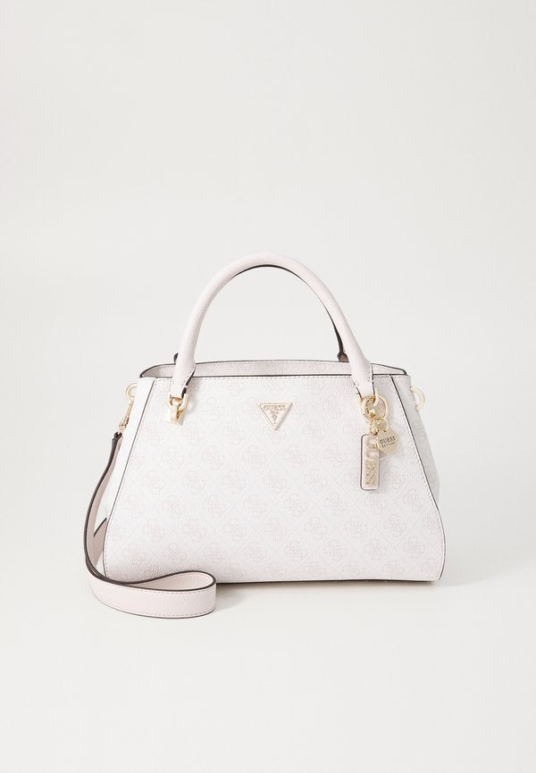 Guess NOELLE LUXURY SATCHEL - Handbag - white