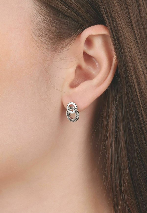 TOM TAILOR Earrings - silver-coloured
