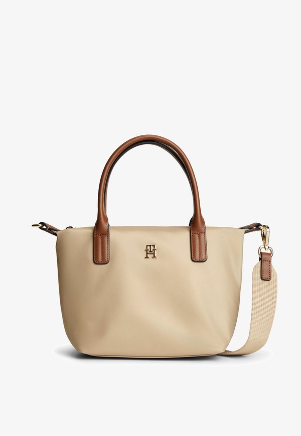 Tommy Hilfiger POPETTE MINI TOTE - Handbag - horseradish