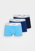 Lacoste 3 PACK - Trunks - methylene/argentine blue/navy blue