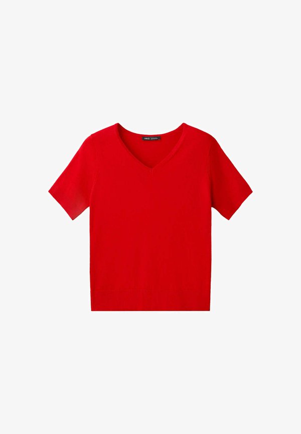 Mango ADULT - Basic T-shirt - red