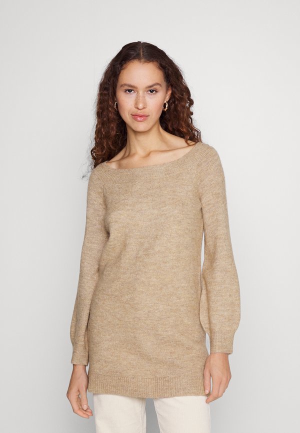 Even&Odd SCHULTERFREI MINI STRICKKLEID
