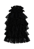 KARL STUDIO RUFFLE MESH TOP Media 1