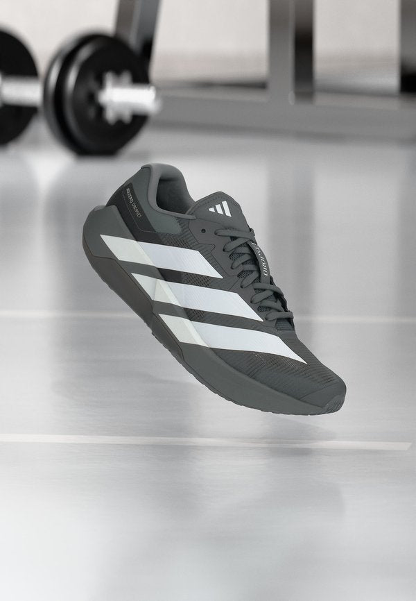 adidas Performance ADIZERO DROPSET PRO - Training shoe - grey four/footwear white/iron metallic