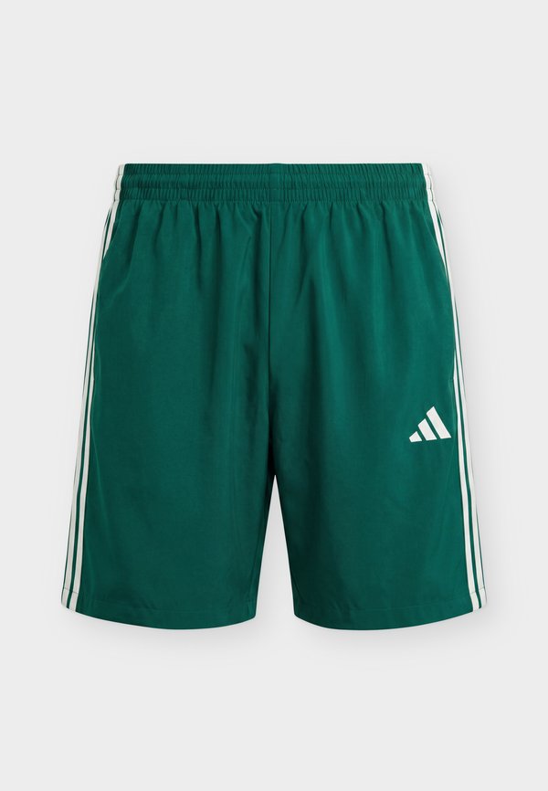 adidas Sportswear ESSENTIALS 3-STRIPES CHELSEA LITE SHORTS - Sports shorts - collegiate green/off white
