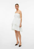Vero Moda SNRUBY Short - Cocktail dress / Party dress - star white