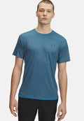 Under Armour VANISH ELITE VENT PRINTED - Sports T-shirt - ether blue