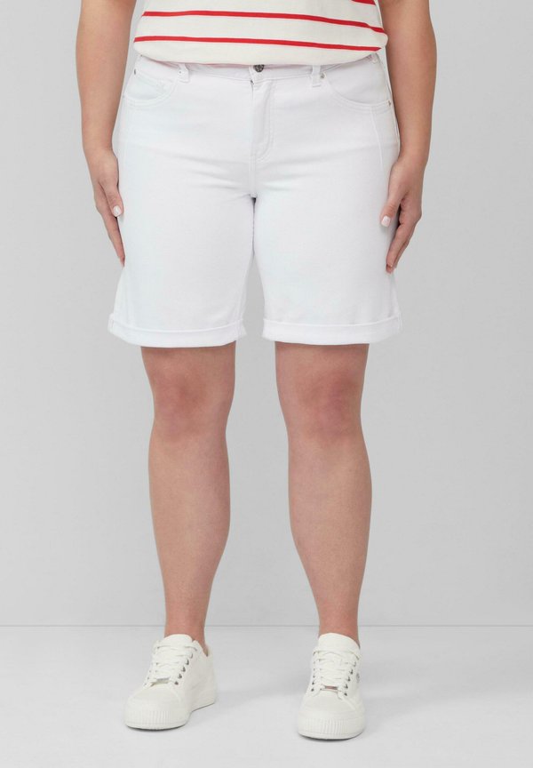 s.Oliver Denim shorts - weiß