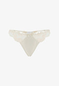 Guess HELEN BESTICKTE TANGAS - String - creme