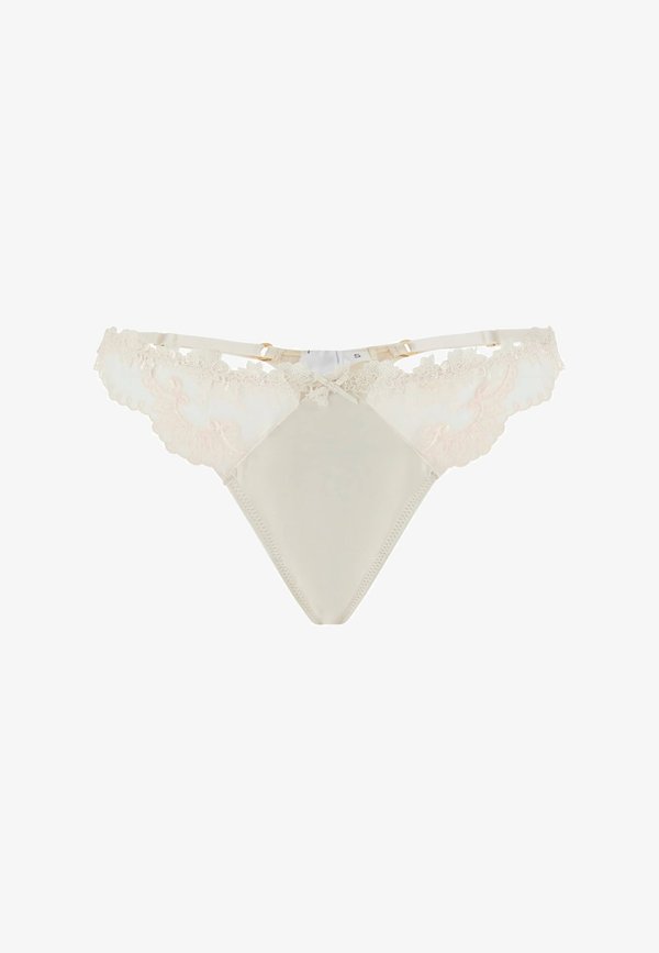 Guess HELEN BESTICKTE TANGAS - String - creme
