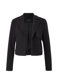 KURZER BLAZER AUS VISKOSEMIX Media 1
