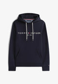 Tommy Hilfiger CORE LOGO HOODY - Hoodie - blue
