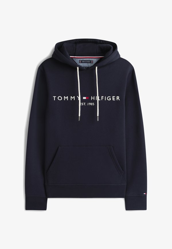Tommy Hilfiger CORE LOGO HOODY - Hoodie - blue