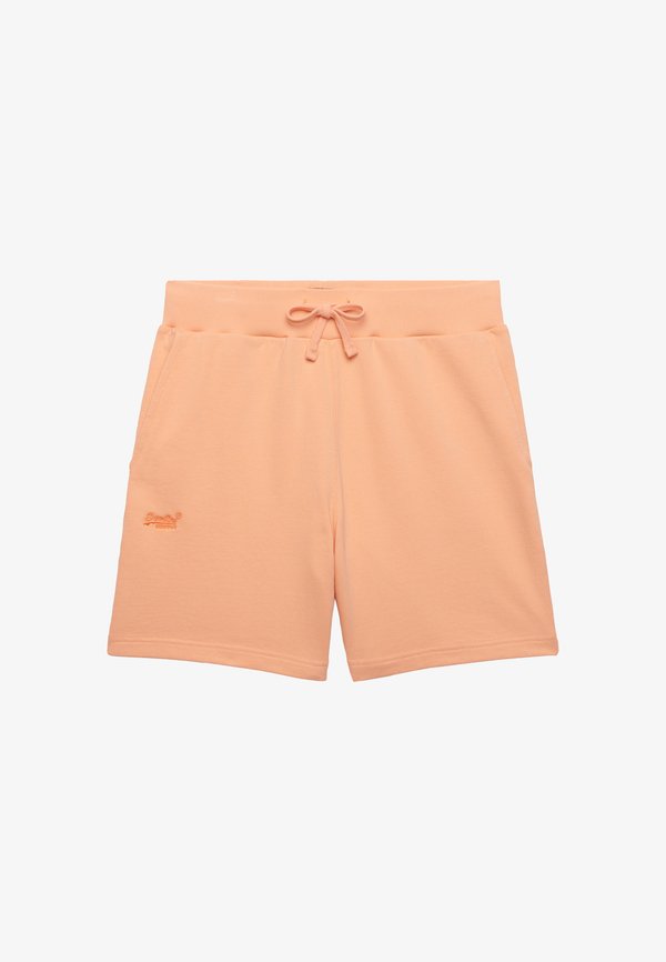 Superdry & Co SUPERDRY ESSENTIAL LOGO CLASSIC SHORTS.. - Tracksuit bottoms - coral reef